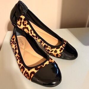 Alfani Womens Cushioned Footbed Slip On Ballet Flats